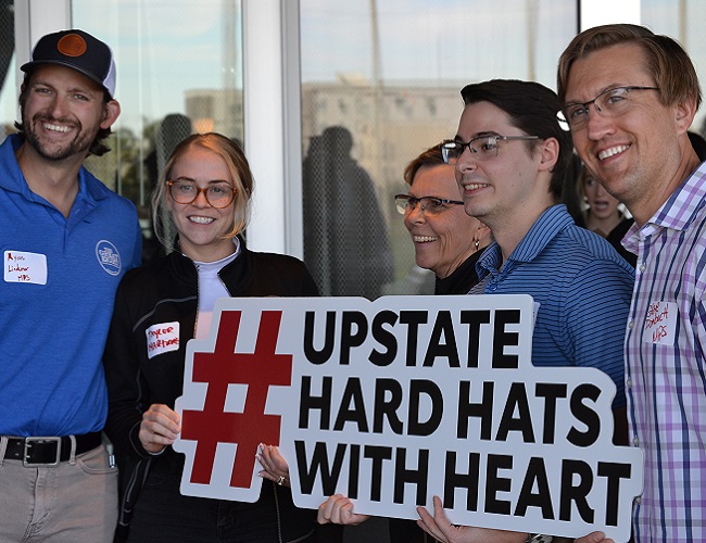 20232024 Greenville SC Hard Hats with Heart